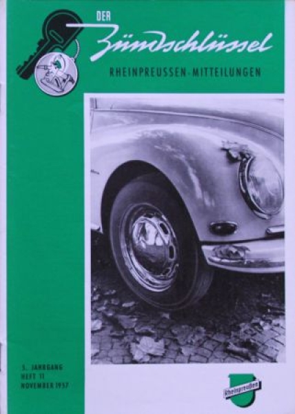 Rheinpreussen "Der Zuendschluessel" Gasstation-Magazine 1957 (6912)